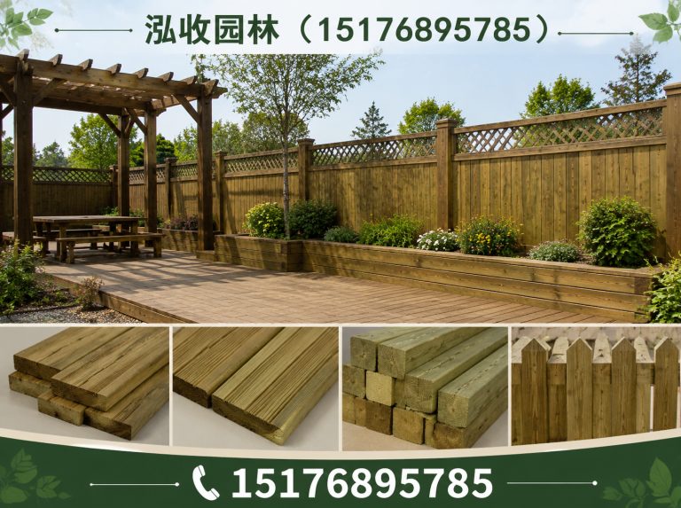 石嘴山京津冀防腐木工程展示图